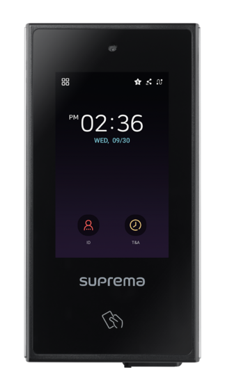 SUPREMA X-Station 2 - APB Prístupový terminál